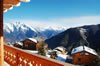View from balcony in winter